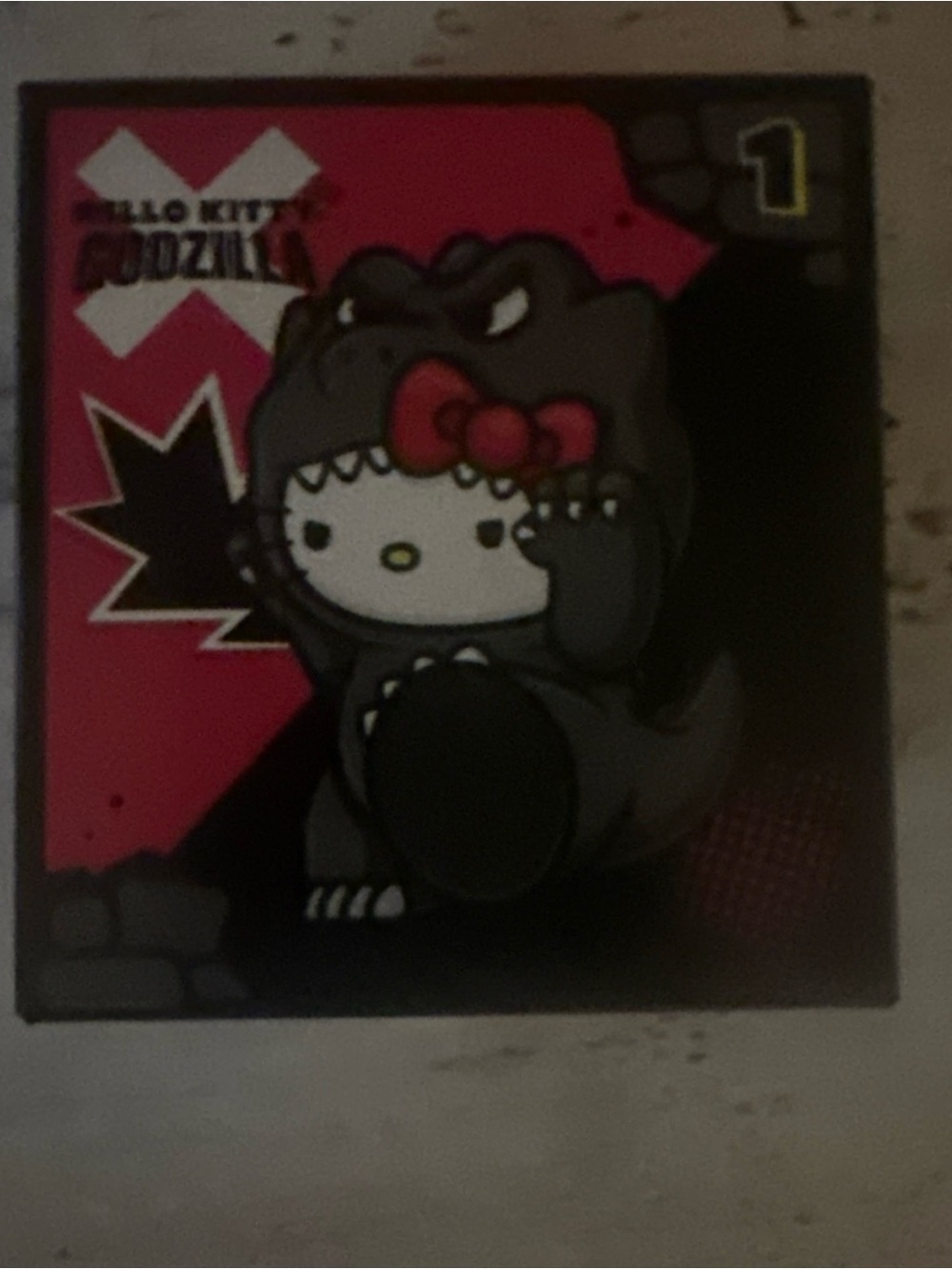 McDonald's Hello Kitty Godzilla #1